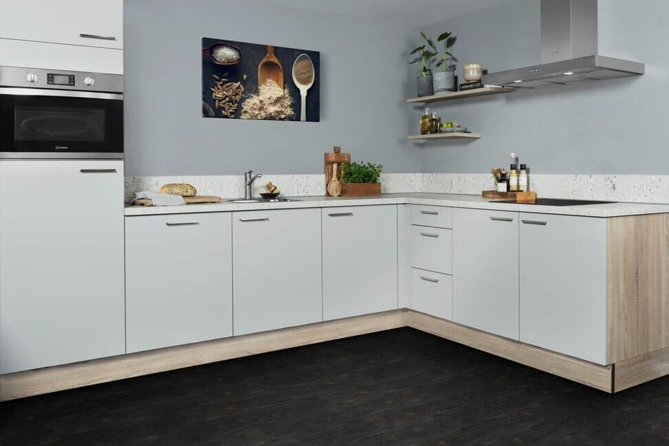 Landelijke open keuken
